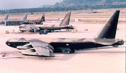 B-52s on Flight Line at U-Tapao